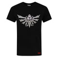 Black - Front - Legend Of Zelda Mens Logo Short-Sleeved T-Shirt