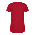 Red - Back - Two Legged Dog Womens-Ladies Logo T-Shirt