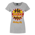 Grey - Front - Arrow Womens-Ladies Big Belly Burger T-Shirt