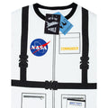 White-Black - Pack Shot - NASA Boys Astronaut Uniform Long-Sleeved Pyjama Set