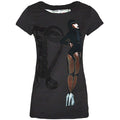 Charcoal - Front - Amplified Womens-Ladies Price Tag Jessie J T-Shirt