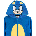 Blue - Lifestyle - Sonic The Hedgehog Childrens-Kids 3D Sleepsuit