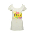 White - Front - Junk Food Womens-Ladies Paint Chiclets T-Shirt