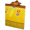 Yellow - Pack Shot - Hey Duggee Childrens-Kids Hooded Towel