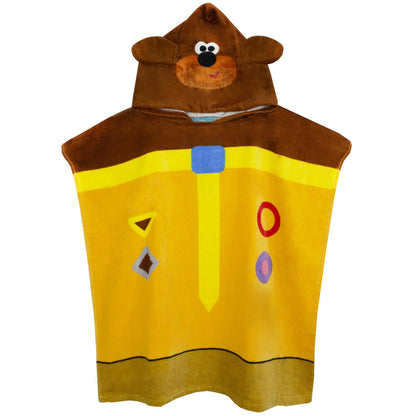 Yellow - Front - Hey Duggee Childrens-Kids Hooded Towel