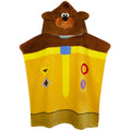 Yellow - Front - Hey Duggee Childrens-Kids Hooded Towel