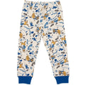Blue-Cream - Back - Peter Rabbit Childrens-Kids Pyjama Set