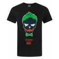 Black - Front - Suicide Squad Mens The Joker Icon T-Shirt
