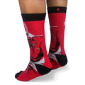 Black-Red - Pack Shot - The Flash Mens Socks (Pack of 2)