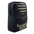 Black-Gold - Front - Rock Sax Parade My Chemical Romance Backpack