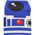 White-Blue - Pack Shot - Star Wars Womens-Ladies R2-D2 Cosplay Skater Dress