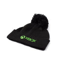 Black - Back - Xbox Childrens-Kids Bobble Beanie