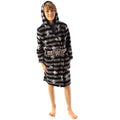 Charcoal - Back - WWE Childrens-Kids Championship Title Belt Dressing Gown