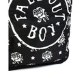 Black-White - Pack Shot - Rock Sax Fall Out Boy Backpack
