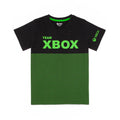 Black-Green - Back - Xbox Childrens-Kids Short Pyjama Set