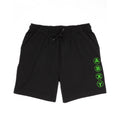 Black-Green - Side - Xbox Childrens-Kids Short Pyjama Set
