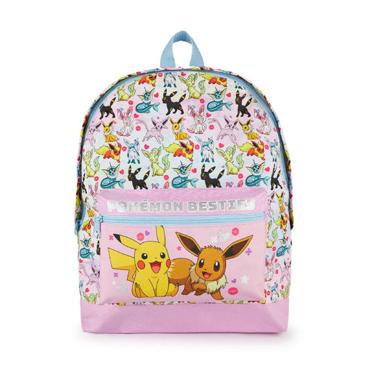 Multicoloured Print - Front - Pokemon Girls Besties Glitter Pikachu Backpack