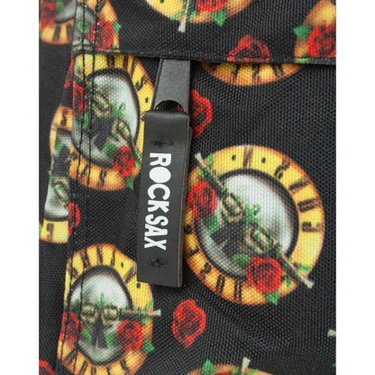 Black - Lifestyle - Rock Sax Guns N Roses All-Over Print Backpack