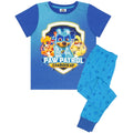 Blue - Front - Paw Patrol Boys Mighty Pups Pyjama Set