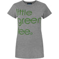 Grey Marl - Front - Junk Food Womens-Ladies Little Green Tee T-Shirt