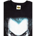 Black - Side - The Joker Mens Face T-Shirt