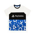 Black-White-Blue - Side - Playstation Boys Logo Pyjama Set