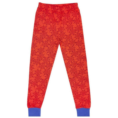 Grey-Red - Back - Spider-Man Boys Pyjama Set