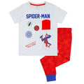 Grey-Red - Front - Spider-Man Boys Pyjama Set