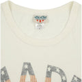 Off White - Back - Junk Food Womens-Ladies Made In The USA T-Shirt