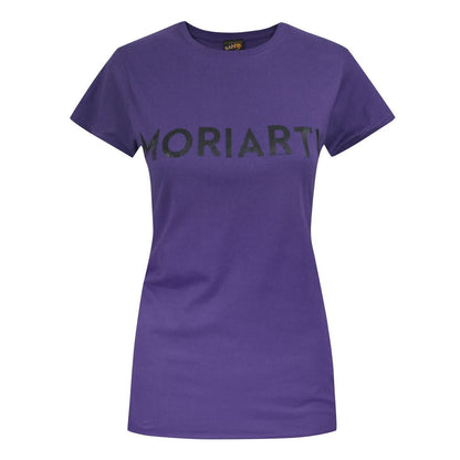 Purple - Front - Sherlock Womens-Ladies Moriarty T-Shirt