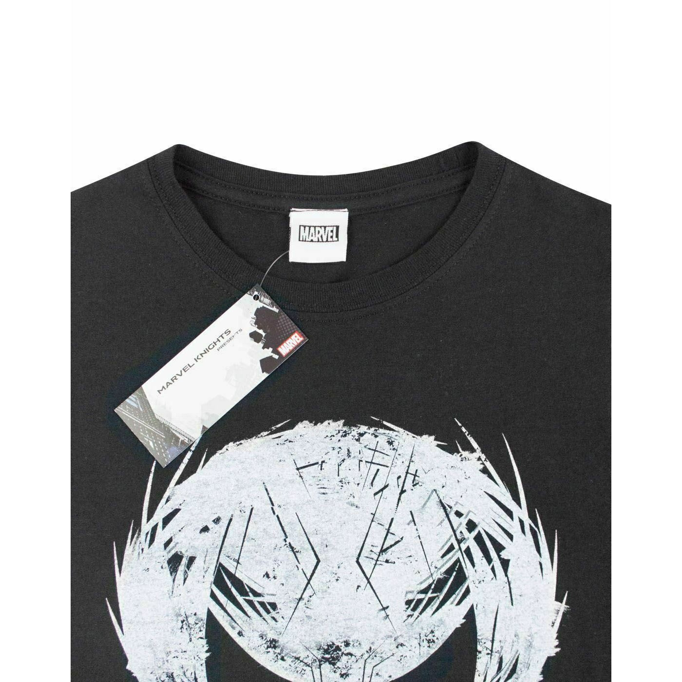 Black - Back - The Punisher Womens-Ladies Logo T-Shirt