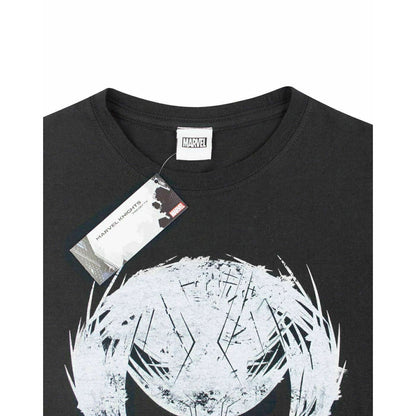Black - Back - The Punisher Womens-Ladies Logo T-Shirt