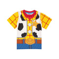 Blue-Yellow - Back - Toy Story Boys Woody Short Pyjama Set