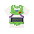 Green - Back - Toy Story Boys Buzz Lightyear Short Pyjama Set