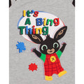 Grey-Black - Pack Shot - Bing Bunny Boys Its A Bing Thing Short Pyjama Set