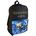 Black-Blue - Side - Rock Sax Fear Iron Maiden Backpack