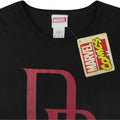 Black-Red - Back - Daredevil Womens-Ladies Logo T-Shirt