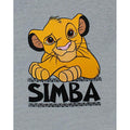 Grey-Yellow - Side - The Lion King Boys Simba Short-Sleeved T-Shirt