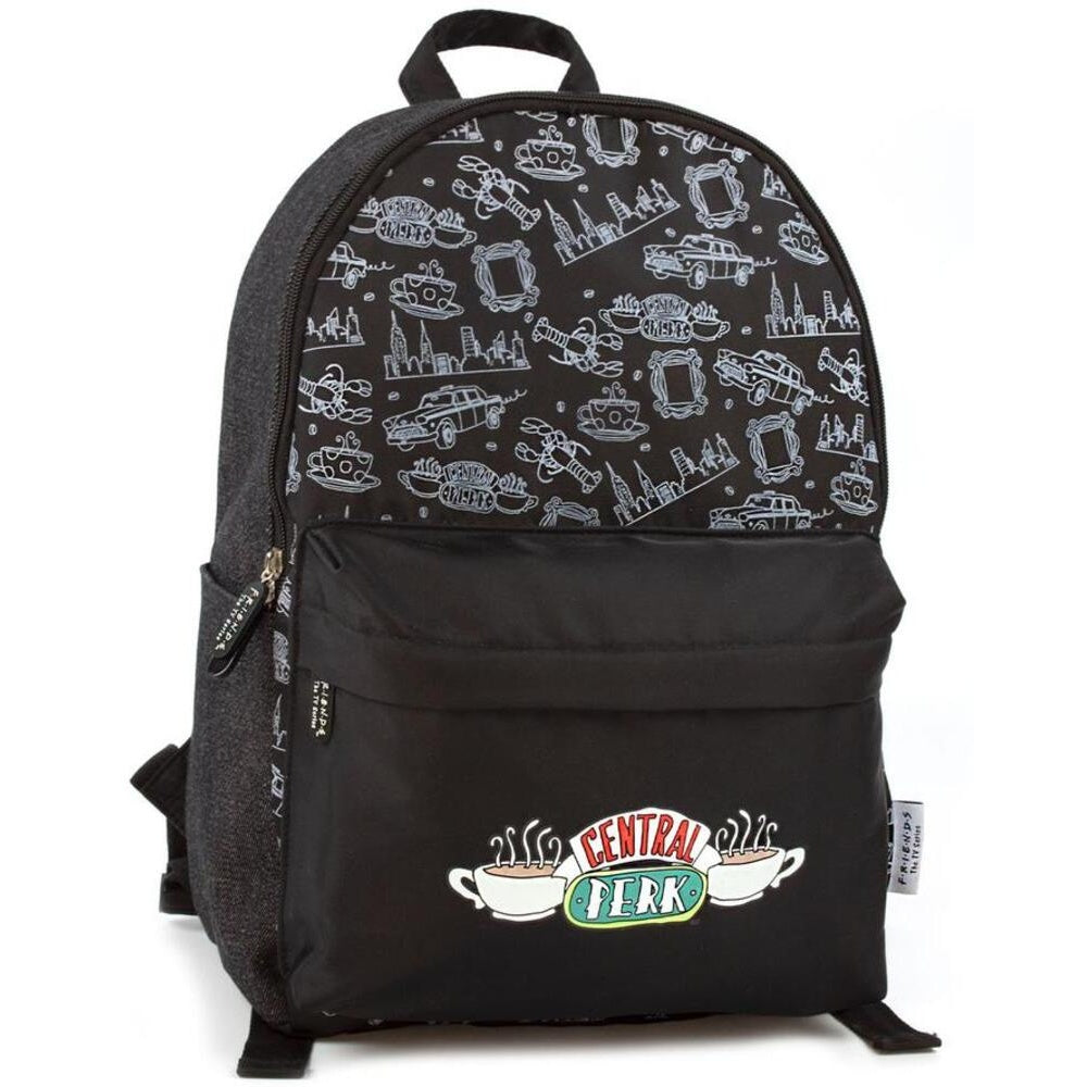 Black - Side - Friends Central Perk Backpack