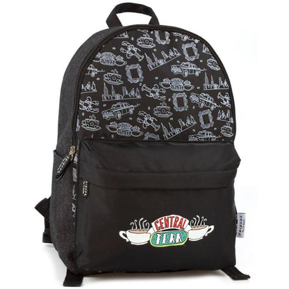 Black - Side - Friends Central Perk Backpack