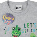 Grey - Back - Clangers Boys Soup Dragons Short-Sleeved T-Shirt