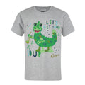 Grey - Front - Clangers Boys Soup Dragons Short-Sleeved T-Shirt