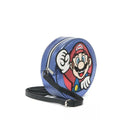 Electric Blue-Red-Silver - Side - Danielle Nicole Super Mario Crossbody Bag