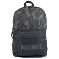 Black - Front - Fortnite Character Camo Llama All-Over Print Backpack