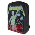 Black - Back - Rock Sax Justice For All Metallica Backpack