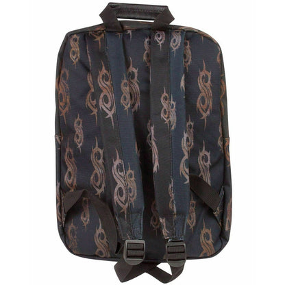 Black-Red - Back - Rock Sax Wait And Bleed Slipknot Backpack