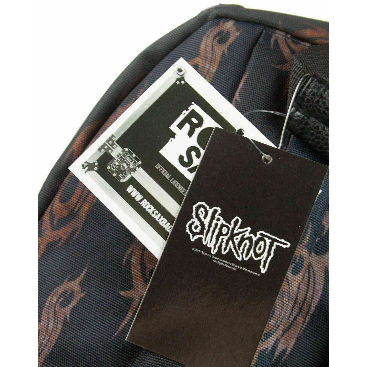 Black-Red - Lifestyle - Rock Sax Wait And Bleed Slipknot Backpack