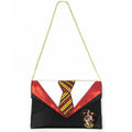 Black - Front - Danielle Nicole Womens-Ladies Gryffindor Uniform Harry Potter Clutch