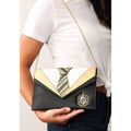 Black - Back - Danielle Nicole Womens-Ladies Hufflepuff Uniform Harry Potter Clutch