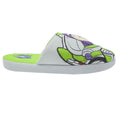 Green - Back - Toy Story Boys Buzz Lightyear 3D Slippers